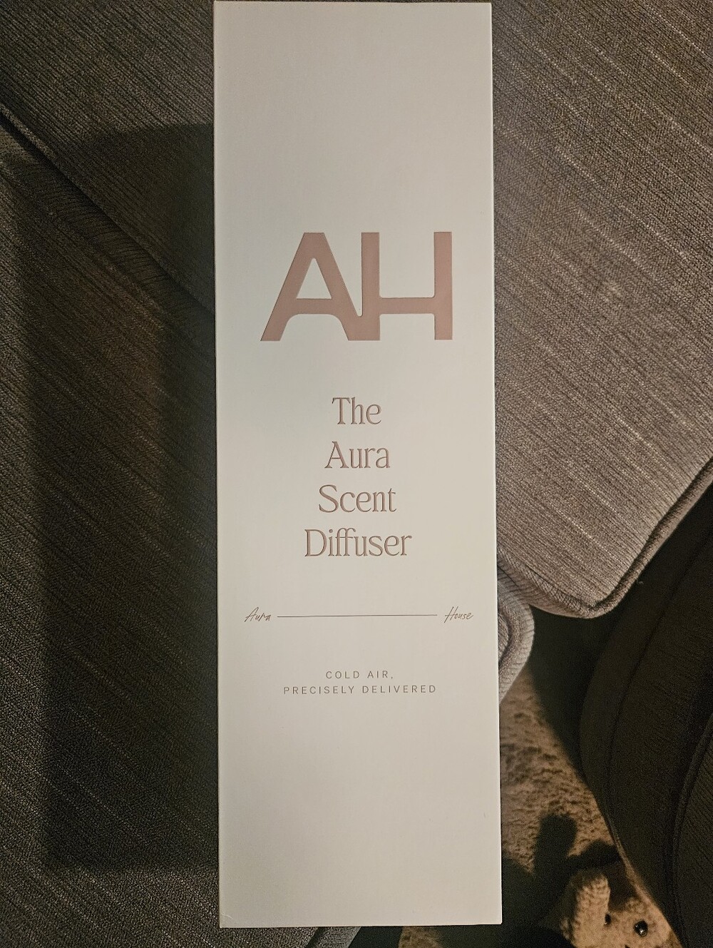 The Aura Scent Diffuser - White with Rose Gold Accents